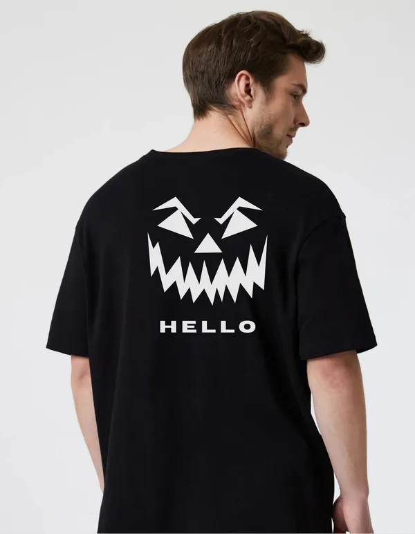 Black_Cotton_Blend_Trendy_Hello_T-Shirt_Back_Print_For_Men