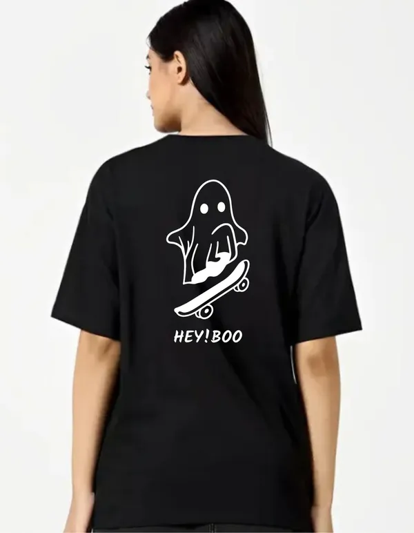 Black_Cotton_Blend_Trendy_Hey_Boo_T-Shirt_Back_Print_For_Women