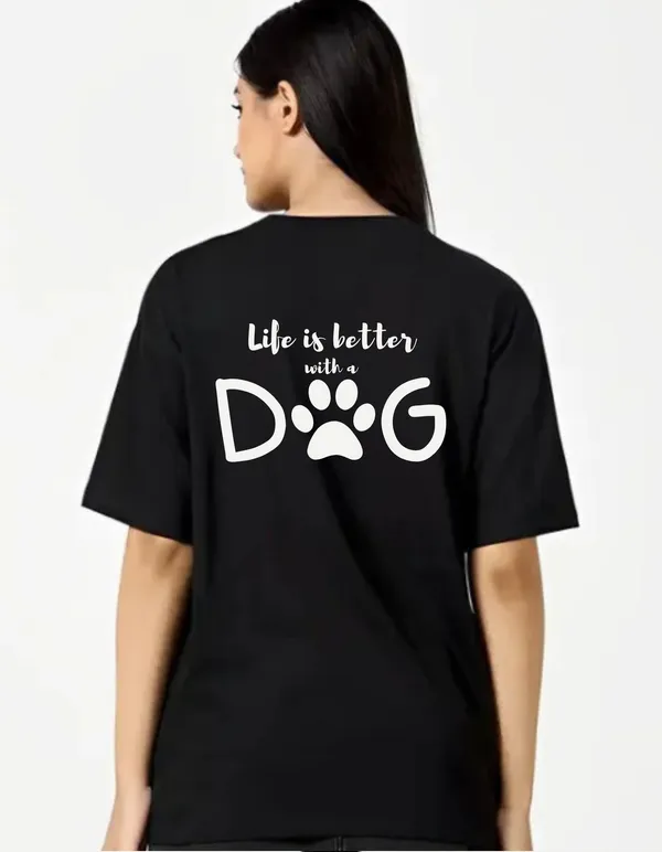 Black_Cotton_Blend_Trendy_Life_Is_Better_T-Shirt_Back_Print_For_Women