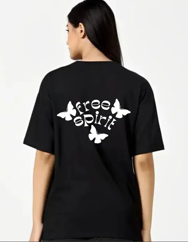 Black_Cotton_Blend_Trendy_Free_Spirit_T-Shirt_Back_Print_For_Women