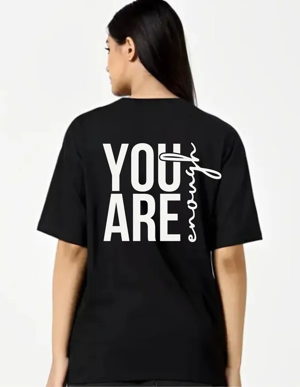 Black_Cotton_Blend_Trendy_Youu_Are_Enogh_T-Shirt_Back_Print_For_Women