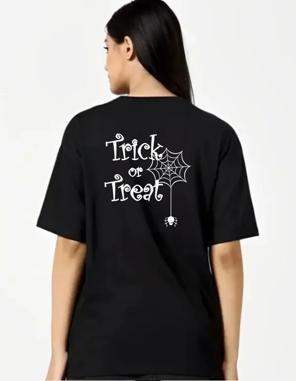 Black_Cotton_Blend_Trendy_Trickortreat_T-Shirt_Back_Print_For_Women