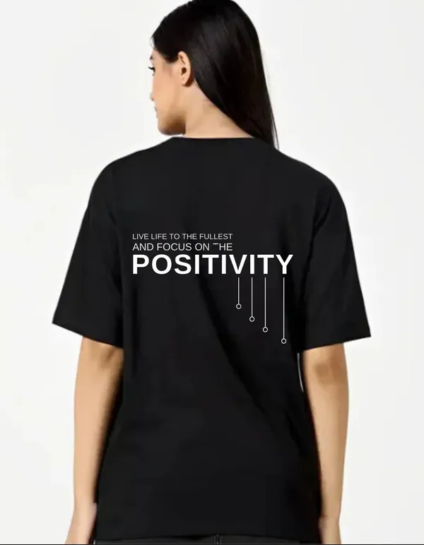 Black_Cotton_Blend_Trendy_Positivity_T-Shirt_Back_Print_For_Women