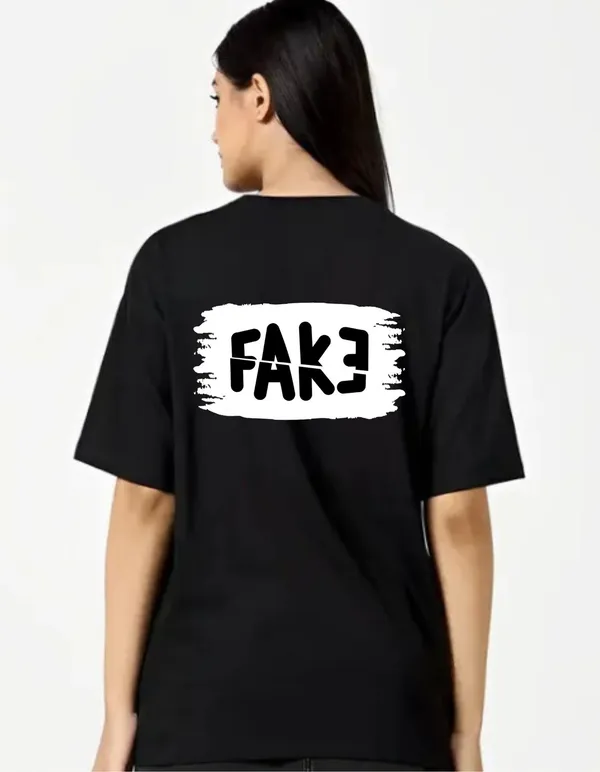Black_Cotton_Blend_Trendy_Fake_T-Shirt_Back_Print_For_Women