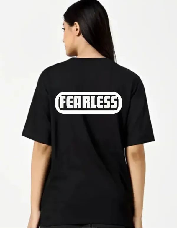 Black_Cotton_Blend_Trendy_Fearless_T-Shirt_Back_Print_For_Women