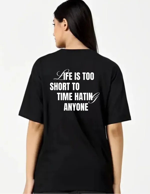Black_Cotton_Blend_Trendy_Life_Is_Too_T-Shirt_Back_Print_For_Women