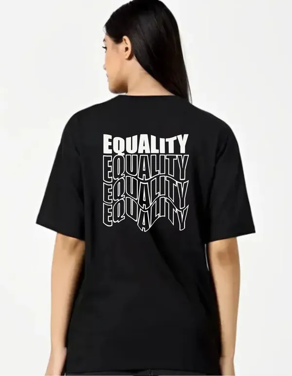 Black_Cotton_Blend_Trendy_Equality_T-Shirt_Back_Print_For_Women