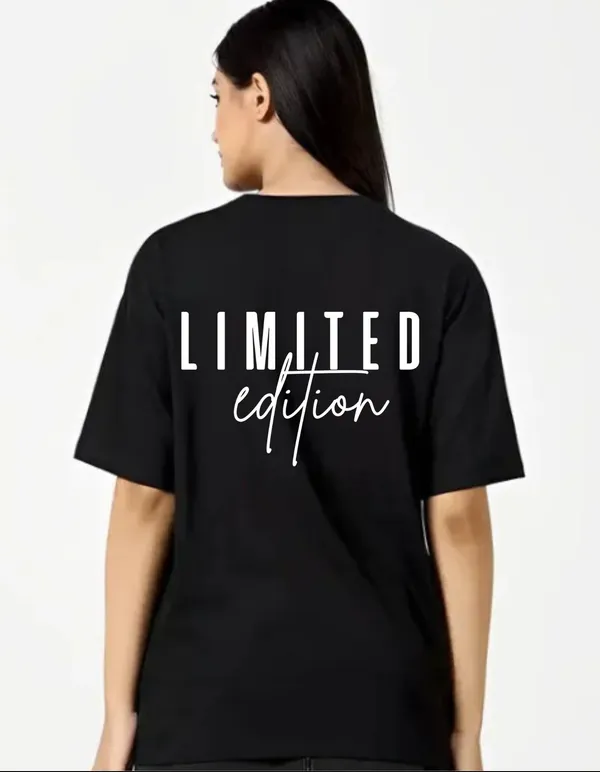 Black_Cotton_Blend_Trendy_Limited_Edition_T-Shirt_Back_Print_For_Women