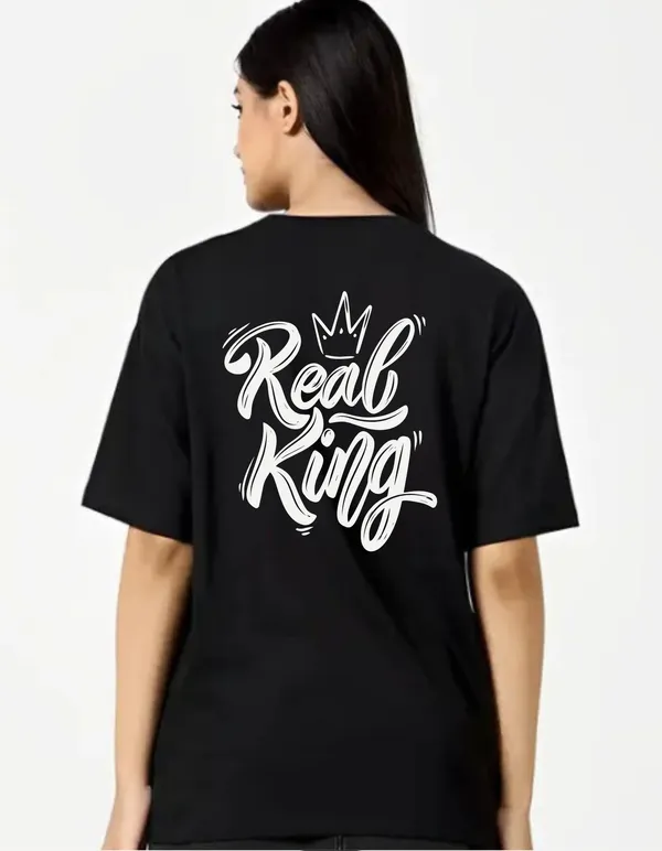 Black_Cotton_Blend_Trendy_King_T-Shirt_Back_Print_For_Women