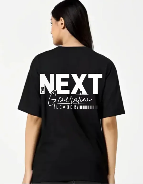 Black_Cotton_Blend_Trendy_Nexxt_Generation_T-Shirt_Back_Print_For_Women