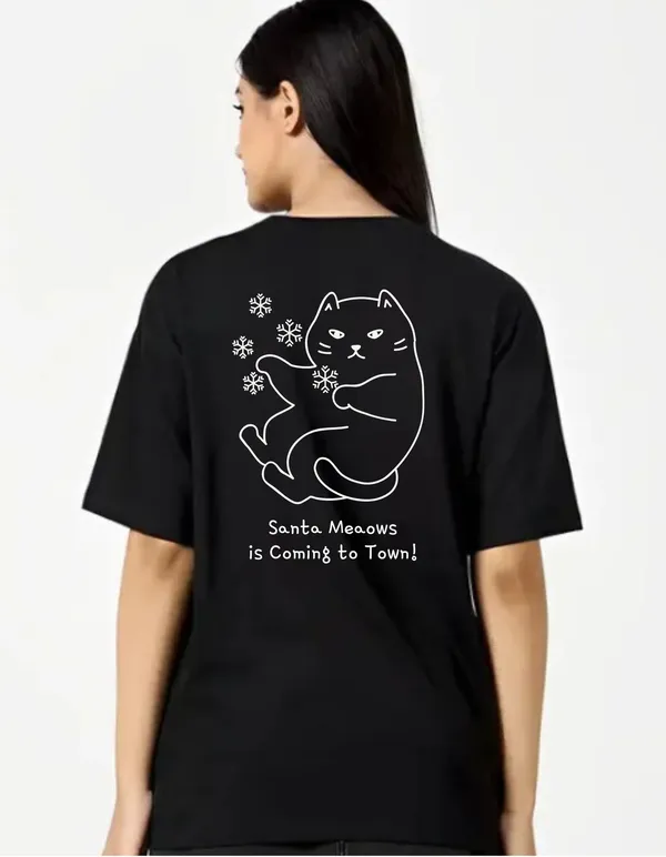 Black_Cotton_Blend_Trendy_Santa_Measows_T-Shirt_Back_Print_For_Women