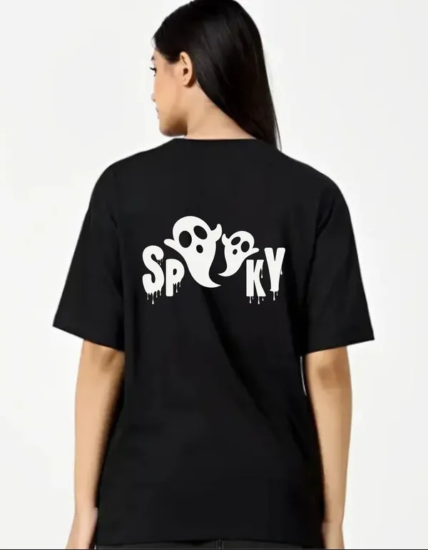 Black_Cotton_Blend_Trendy_Spoky_T-Shirt_Back_Print_For_Women