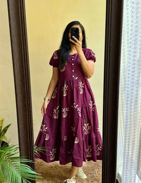 Trending_Rayon_Printed_Kurti/Middi_For_Women's_And_Girls/New_Printed_Jaipuri_Rayon_Kurti_For_Women's