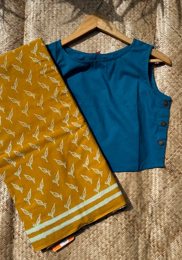 Genda_Pallavi_Mulmul_Saree