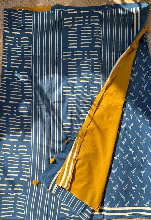 Neel_Pallavi_Mulmul_Saree
