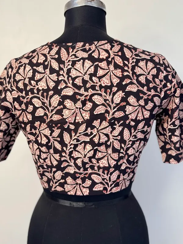 Black_Petunia_Angrakha_Handblock_Cotton_Blouse