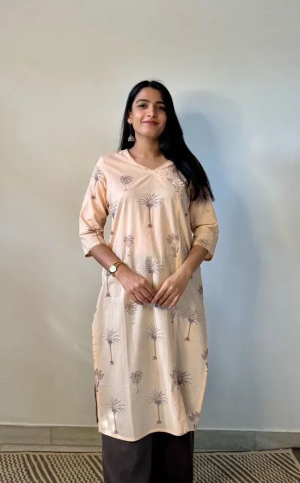 Blush_Cream_Heritage_Tree_Print_Angarkha_Kurti