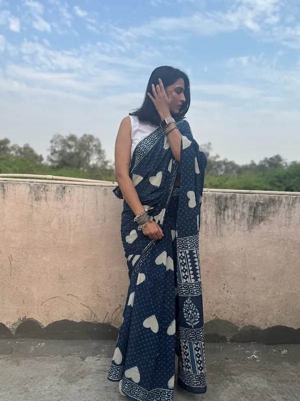 Indigo_Heart_Hand-Block_Printed_Mulmul_Saree