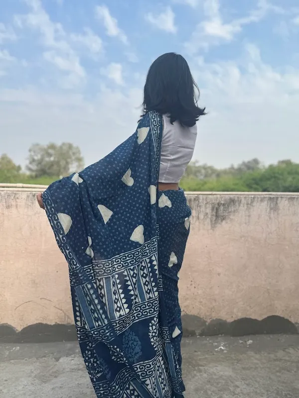 Indigo_Heart_Hand-Block_Printed_Mulmul_Saree
