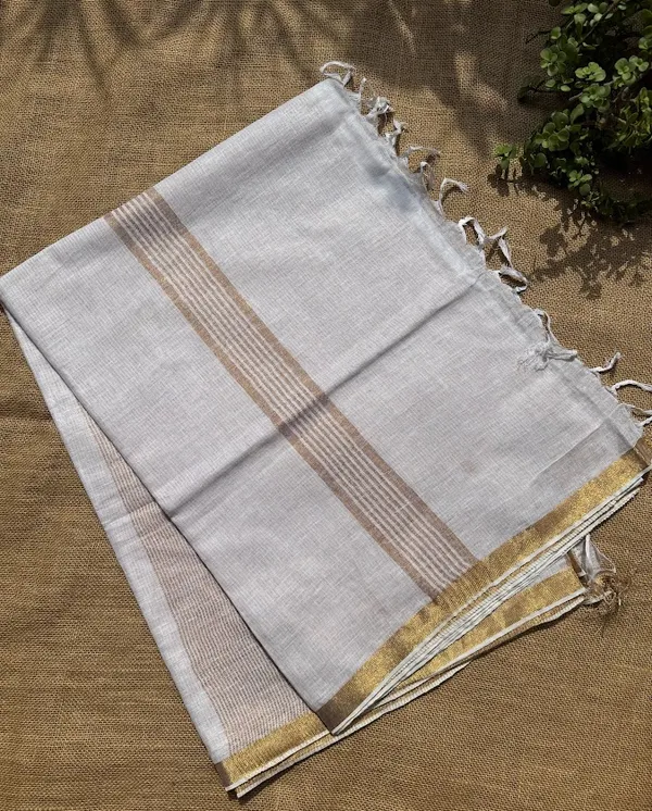 Onam_Classic_Temple_Border_Linen_Saree