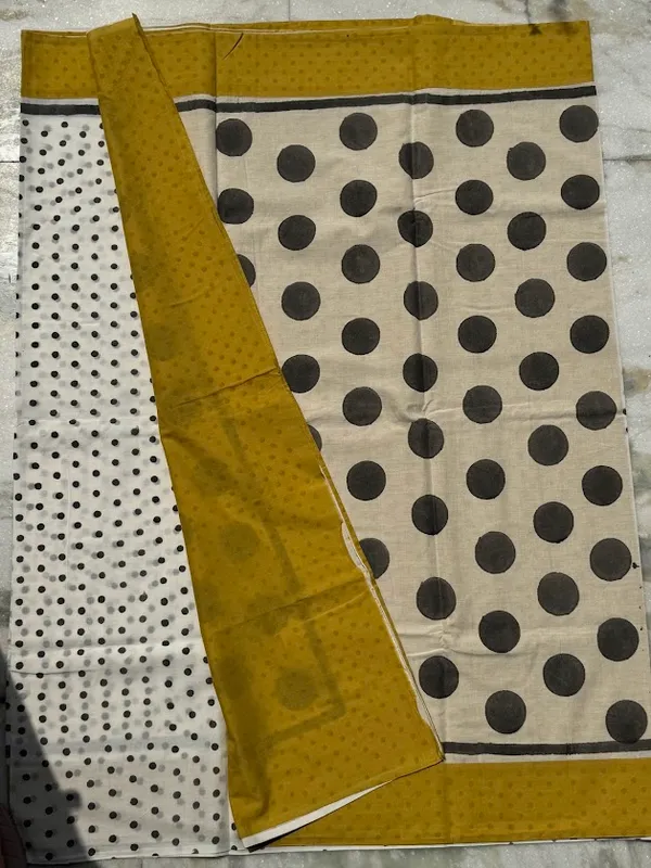 Polka_dots_Mulmul_Retro_Patch_work_Saree