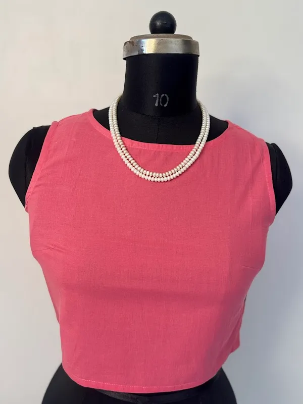 Muted_pink_Sleeveless_cotton__Blouse
