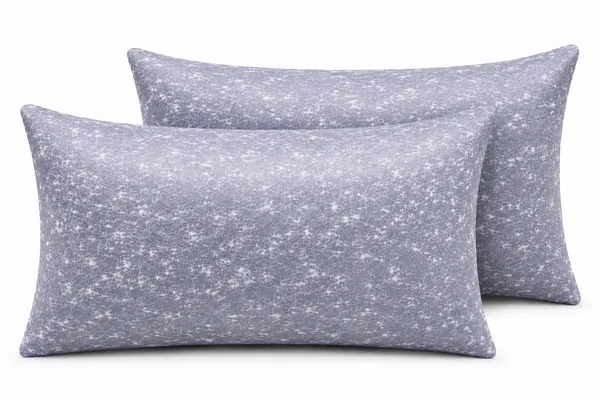 2_PCS_Heavy_Knitting_Pillow_Covers_(16x24_Inch)_|_Reversible_Design_|_Soft_&_Durable_Decorative_Bed_Pillow_Covers_with_Hidden_Zip_Closure_|_Grey_Abstract_Print