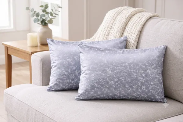 2_PCS_Heavy_Knitting_Pillow_Covers_(16x24_Inch)_|_Reversible_Design_|_Soft_&_Durable_Decorative_Bed_Pillow_Covers_with_Hidden_Zip_Closure_|_Grey_Abstract_Print