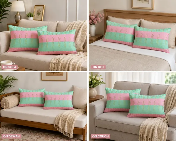 2_Pcs_Silk_Sequin_Pillow_Covers_with_Back_Lining_&_Hidden_Zip_Closure_|_12_x_18_Inch_Decorative_Rectangular_Cushion_Cover_Set_|_Soft_Luxury_Throw_Pillow_Covers_for_Sofa,_Bed_&_Living_Room