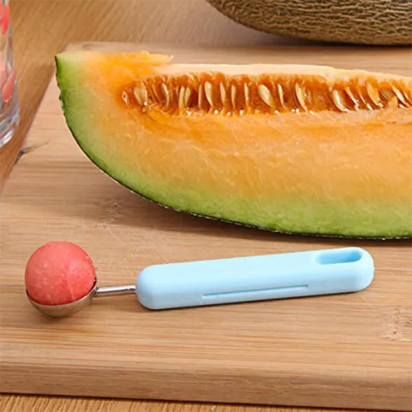 2-in-1_Fruit_Peeler_&_Melon_Baller_Tool_with_Stainless_Steel_Scooper_|_Durable_Ergonomic_Handle_|_Ideal_for_Watermelon,_Melon,_Papaya,_Mango_&_Kiwi_|_Perfect_for_Salads,_Fruit_Bowls_&_Dessert_Prep_(Pack_of_1)