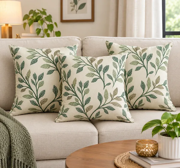 5_Pcs_Green_Knitted_Cushion_Covers_With_Zip_Closure_Decorative_Throw_Pillowcases_For_Sofa,_Bed_&_Living_Room,_Stylish_And_Cozy_Accent_For_Home_Decor