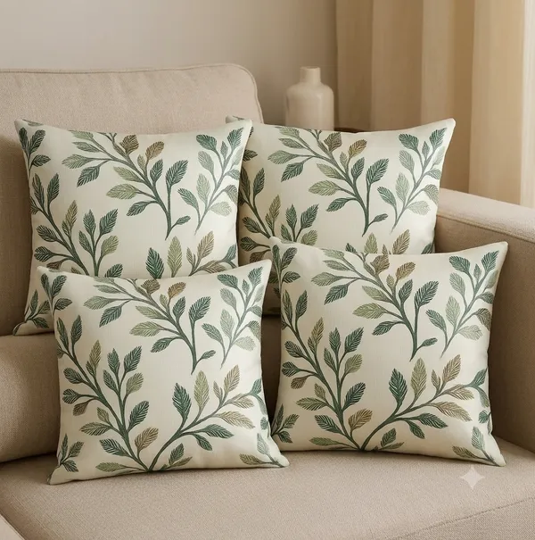 5_Pcs_Green_Knitted_Cushion_Covers_With_Zip_Closure_Decorative_Throw_Pillowcases_For_Sofa,_Bed_&_Living_Room,_Stylish_And_Cozy_Accent_For_Home_Decor