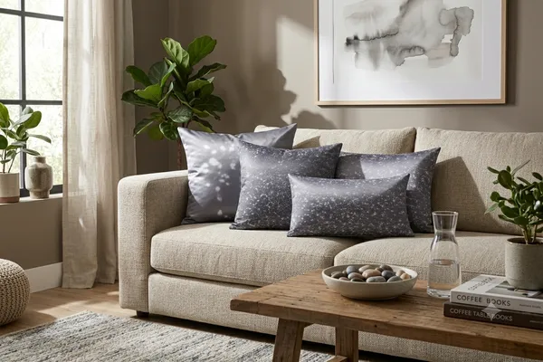 3_Pcs_Heavy_Knitting_Grey_&_White_Marble_Print_Cushion_Covers_|_Hidden_Zipper_|_Decorative_Throw_Pillow_Covers_for_Sofa,_Bed_&_Living_Room