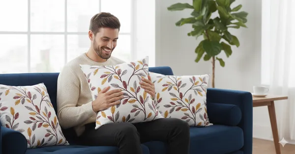 Brown_Stylish_Cushion_Covers_Heavy_Knitting_Floral_Print_Pillow_Covers_With_Hidden_Zip_For_Sofa,_Bed_&_Living_Room_Decor_Latest_Trending_Throw_Pillow