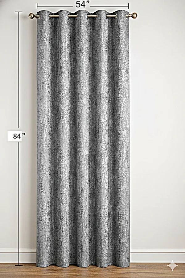 Blackout_Door_Curtain_7_Feet_Long_|_100%_Room_Darkening_Embossed_Texture_Curtain_|_Premium_Silver_Grey_|_84_x_54_Inch_|_Eyelet_Curtain_for_Living_Room_&_Bedroom_(Set_of_1)
