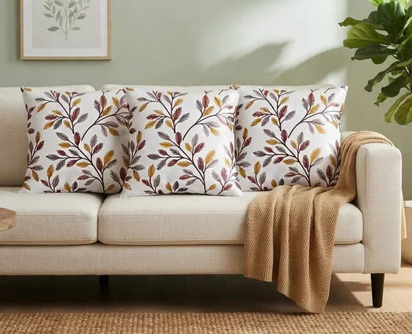 Pack_of_2_pcs,_Brown_Stylish_Cushion_Covers_-_Heavy_Knitting_Floral_Print_Pillow_Covers_With_Hidden_Zip_For_Sofa,_Bed_&_Living_Room_Decor_Trending_&_Latest_Throw_Pillow_Cases_