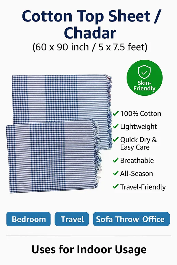 Cotton_Single_Bed_Top_Sheet_/_Chadar_(5_x_7.5_Feet)_|_Lightweight_Summer_Dohar-Style_Sheet_for_Bed,_Dewan,_Travel_&_Office_|_Soft,_Breathable_&_Multipurpose_|_Pack_of_1