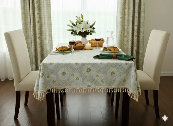 Foil_Print_Table_Cover_46x60_Inch_(1_Pc)_|_Golden_for_for_center_table,_coffee_table,_and_compact_dining_tables.