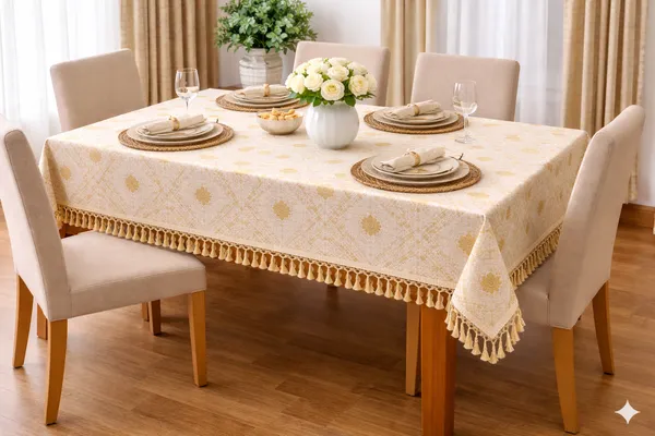 Foil_Print_Table_Cover_46x60_Inch_(1_Pc)_|_Golden_for_for_center_table,_coffee_table,_and_compact_dining_tables.