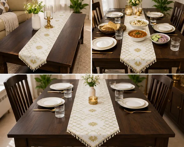 Golden_Foil_Print_Table_Runner_with_Border_Lace_–_12_x_73_Inch,_with_back_side_cotton_lining-Golden