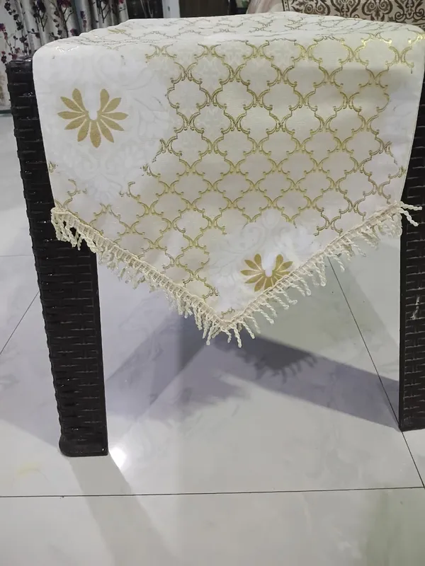 Golden_Foil_Print_Table_Runner_with_Border_Lace_–_12_x_73_Inch,_with_back_side_cotton_lining-Golden