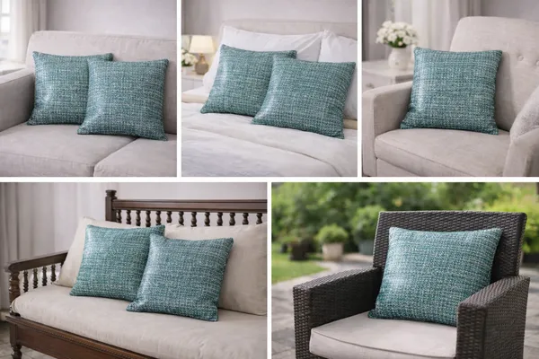 Pack_of_2_Heavy_Knitted_Cushion_Cover_(22x22_Inch)_|_Teal_Blue_Textured_Weave_|_Reversible_Design_with_Hidden_Zipper_|_Premium_Sofa_&_Bed_Pillow_Covers