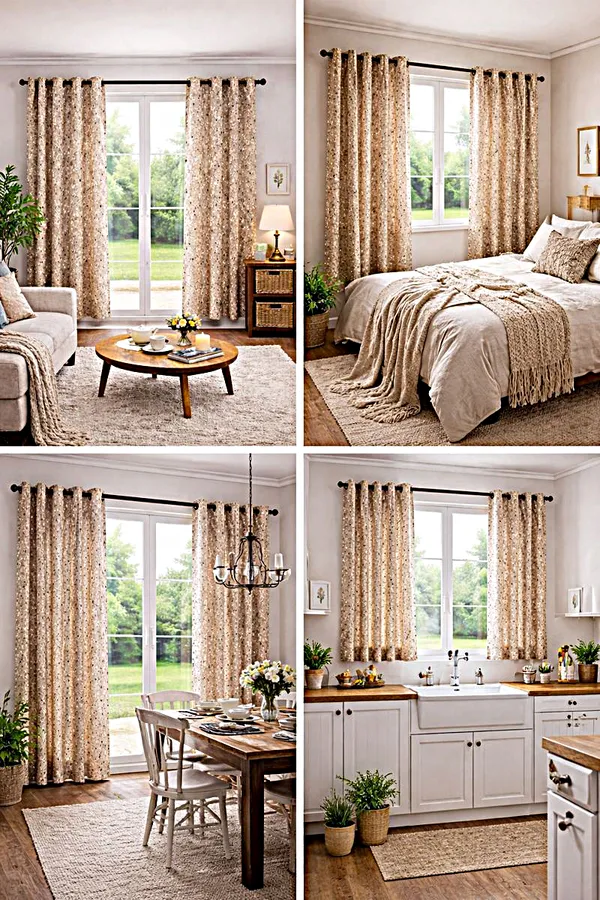 Foil_Print_Room_Darkening_Window_Curtains_|_Beige_Brown_&_Gold_Floral_|_4×5_ft_|_Set_of_2