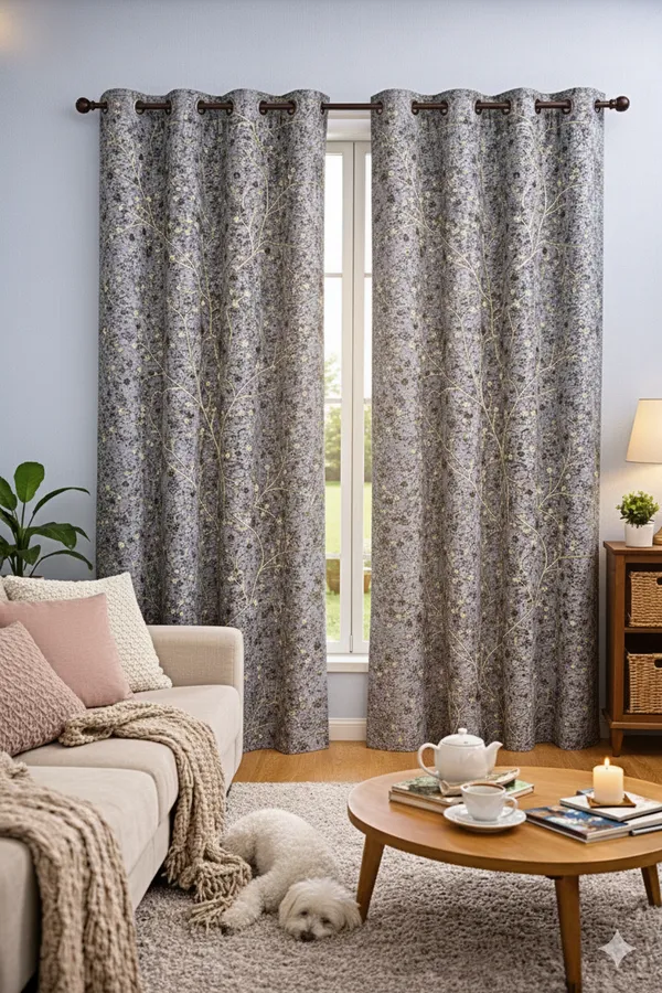 Foil_Print_Room_Darkening_Curtains_(Grey_&_Gold_Floral)_|_4_x_7_ft_|_2_Panels_Set_|_Premium_Eyelet_Curtains_for_Living_Room_&_Bedroom