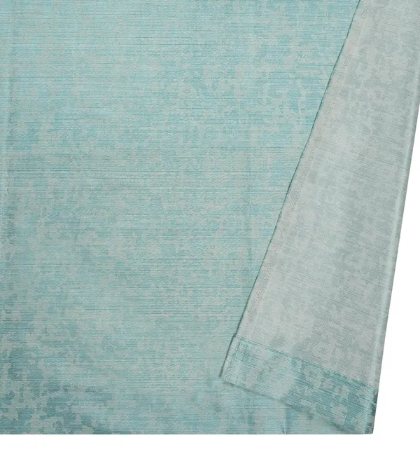 Heavy_Knitting_Digital__Print_Door_Curtain_Set_(2_Pieces)_|_Aqua_Blue_Textured_Design_|_4_x_7_Feet