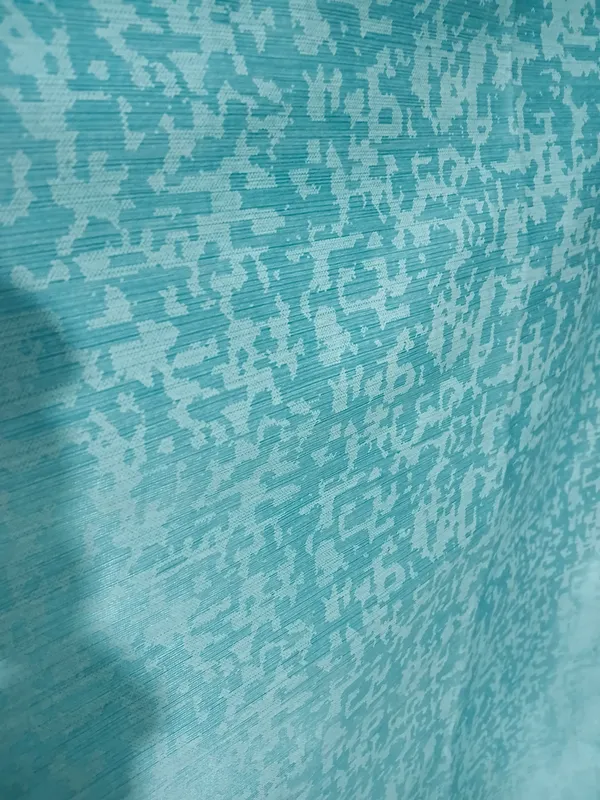 Heavy_Knitting_Digital__Print_Door_Curtain_Set_(2_Pieces)_|_Aqua_Blue_Textured_Design_|_4_x_7_Feet