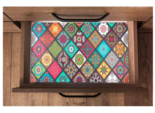 Heavy_Quality_Jute_Refrigerator_Cover_Set_with_6_Utility_Pockets_&_4_Fridge_Mats_&1_Handle_Cover_|_Multicolor_Patchwork_Design_|_Durable_Fridge_Top_Cover_for_Kitchen_Organization