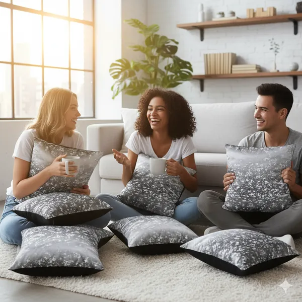 Pack_Of_4_Metallic_Grey_Heavy_Knitting_3D_Digital_Print_Cushion_Covers_|_Stylish_&_Trending_Decorative_Pillow_Covers_|_Hidden_Zip_Closure_For_Sofa,_Bedroom_&_Living_Room