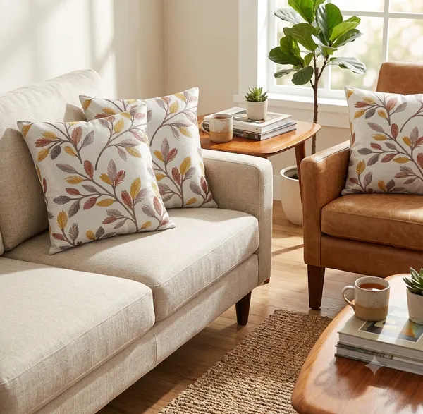 Brown_Stylish_Cushion_Covers_Heavy_Knitting_Floral_Print_Pillow_Covers_With_Hidden_Zip_For_Sofa,_Bed_&_Living_Room_Decor_Latest_Trending_Throw_Pillow
