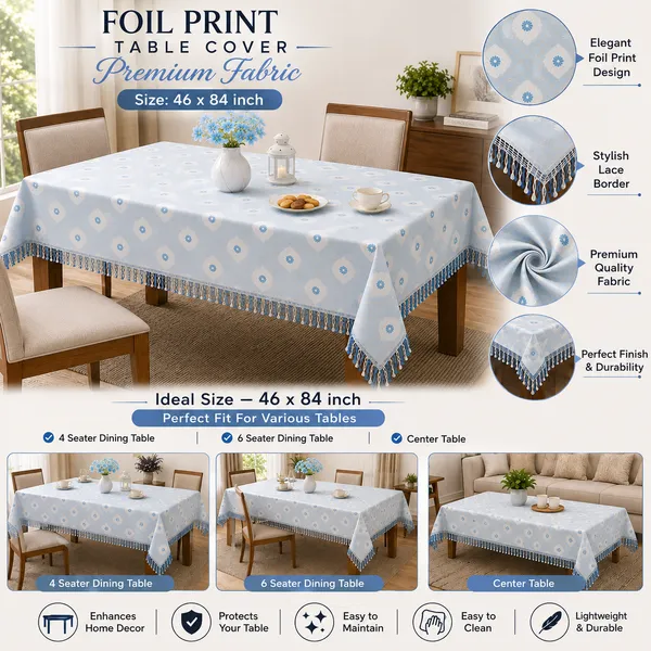 Foil_Print_Table_Cover_46x84_Inch_(3.8_x_7_ft.)_–_Premium_Dining_Table_Cover_with_Border_Lace_|_Cream_&_Off-White_|_Gold_Foil_Print_|_1_Pc_|_Fits_4_&_6_Seater